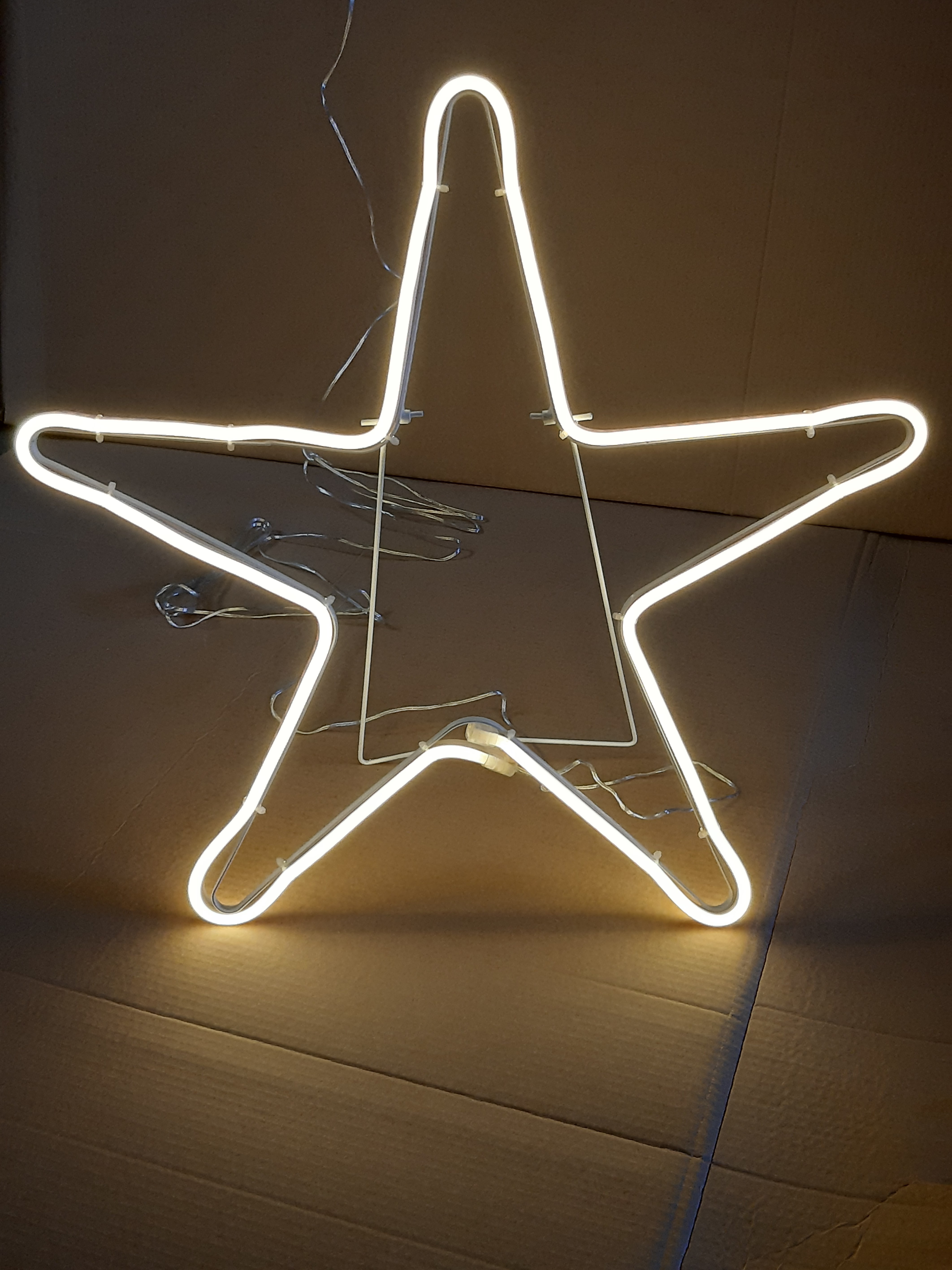 LED Lichtschlauchfigur Stern